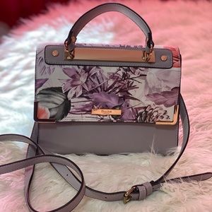 DUNE London Lavender Floral Purse
